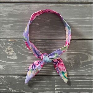 Pete And Lucy Blushing Peonies‎ Tie Headband NWT
